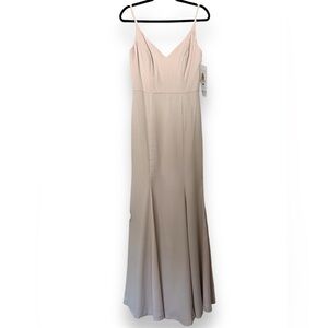 NWT Hayley Paige Occasions Bridesmaid Dress Style 5858 in Cashmere